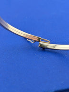 14 karat Square bangle - 4.5g