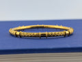 23 Karat Textured Bangle