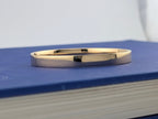 14 karat 6.5mm Flat Bangle - 8.3g