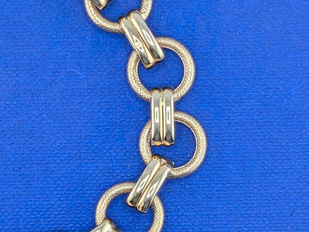 14kty  Circle Link Bracelet