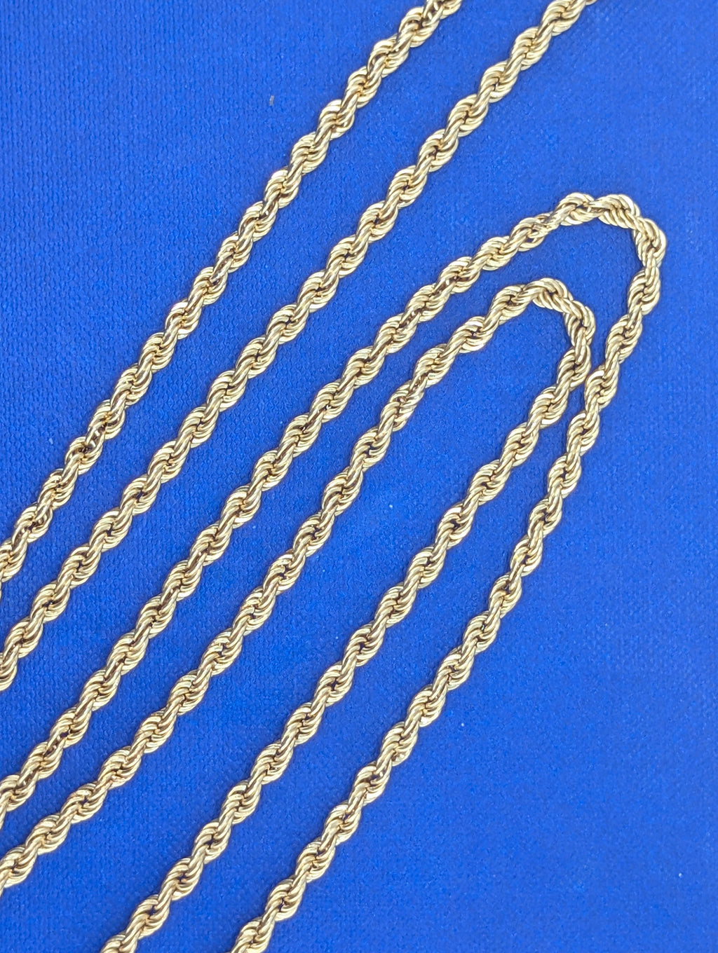 14 ky 4 mm 32.5 inch Rope Chain