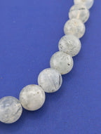 SS Rutilated Prehnite with Epidote and Tourmaline (schorl) - 120.3g
