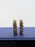 14kt Yellow Gold Knot Twist Earrings - 4.8g