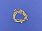 14kt Yellow Gold 31" Squared Rectangle Link Chain - 16.3g