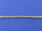 14kt Yellow and White Gold and Diamond Tennis Line Bracelet - 8.4g