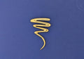 18kt Yellow Gold Zig Zag Squiggle Pin/Brooch - 16.0g