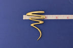 18kt Yellow Gold Zig Zag Squiggle Pin/Brooch - 16.0g