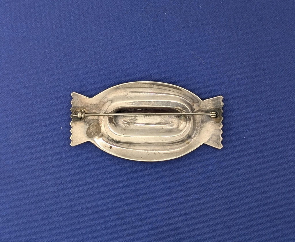 Silver Navajo (Dine') Concho Pin/Brooch - 27.8g