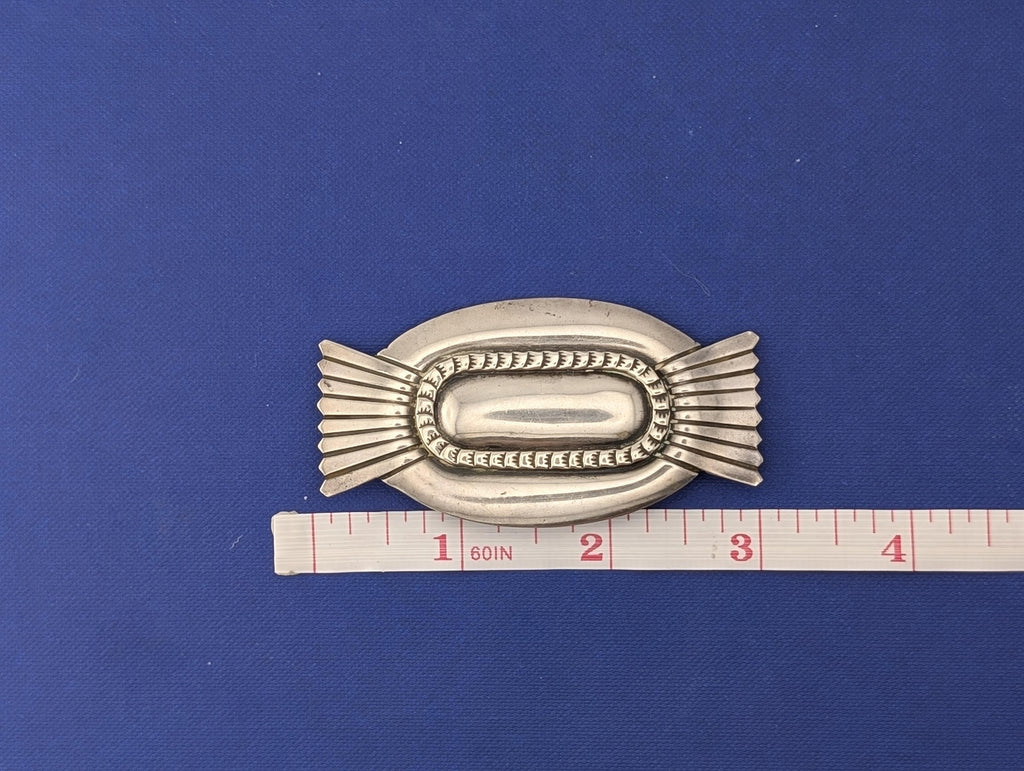 Silver Navajo (Dine') Concho Pin/Brooch - 27.8g