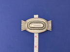 Silver Navajo (Dine') Concho Pin/Brooch - 27.8g
