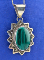 SS Alex Sanchez Malachite Necklace - 18.6g