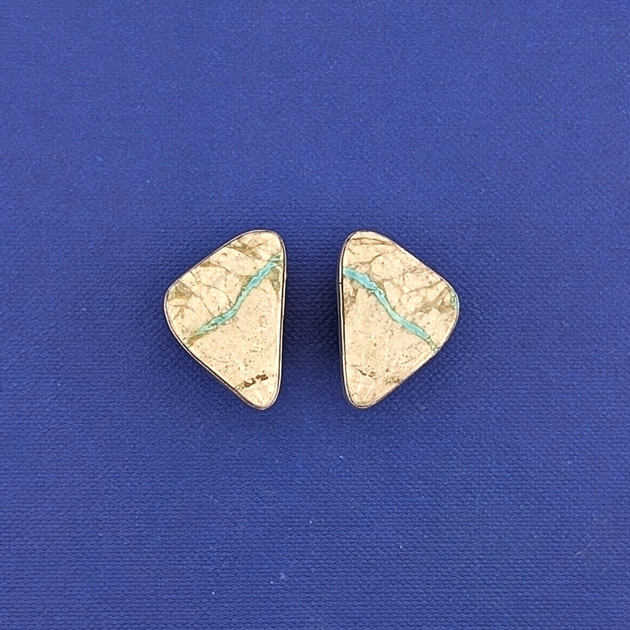 SS Royston Turquoise Earring-10.6g