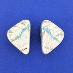 SS Royston Turquoise Earring-10.6g