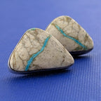 SS Royston Turquoise Earring-10.6g