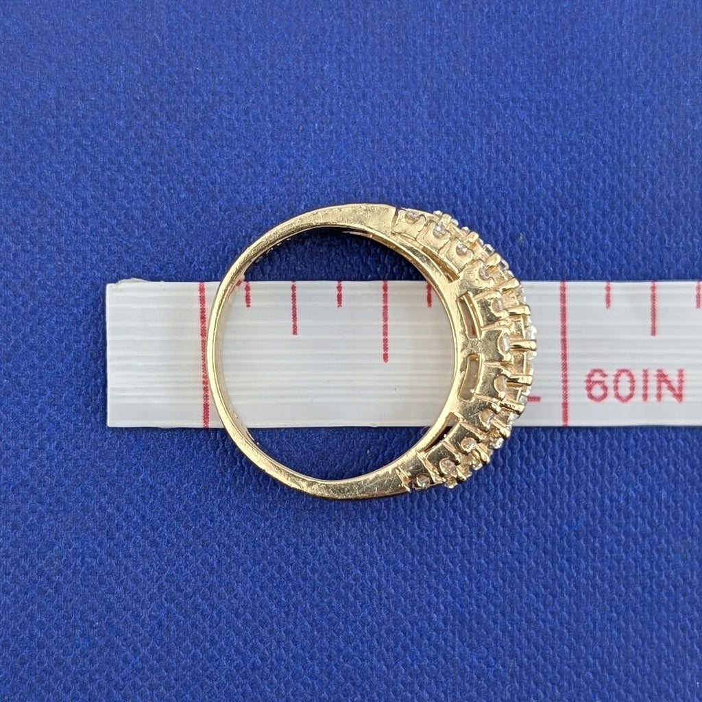 14kt Yellow Gold and Diamond-2.0ctw Band-5.4g