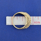 14kt Yellow Gold and Diamond-2.0ctw Band-5.4g