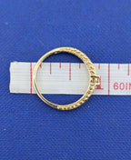 10kt Yellow Gold and Diamond Ring - 1.8g