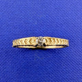 10kt Yellow Gold and Diamond Ring - 1.8g