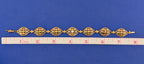 10kt Yellow Gold Filigree Bracelet with .25ct Old European Cut Diamond - 6.2g