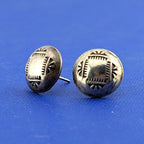 SS Navajo "Pearl" Earrings- 2.6g