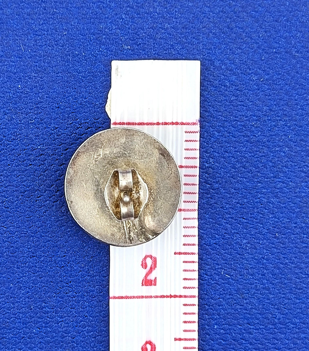 SS Navajo "Pearl" Earrings- 2.6g