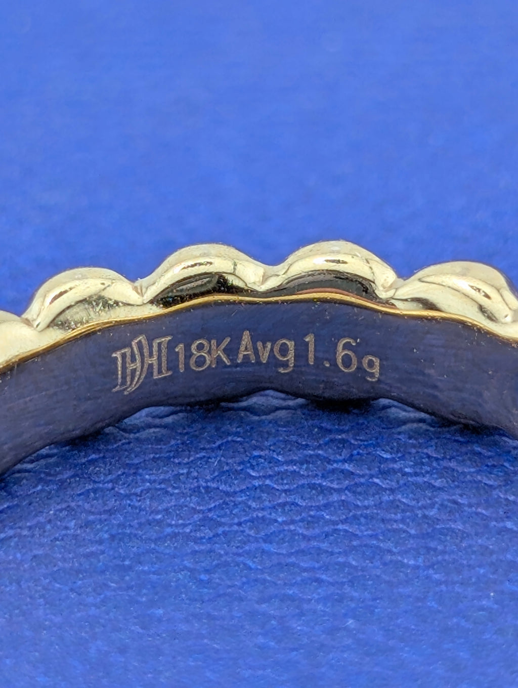 18kt Fluted Band John Hardy Band - 1.8g