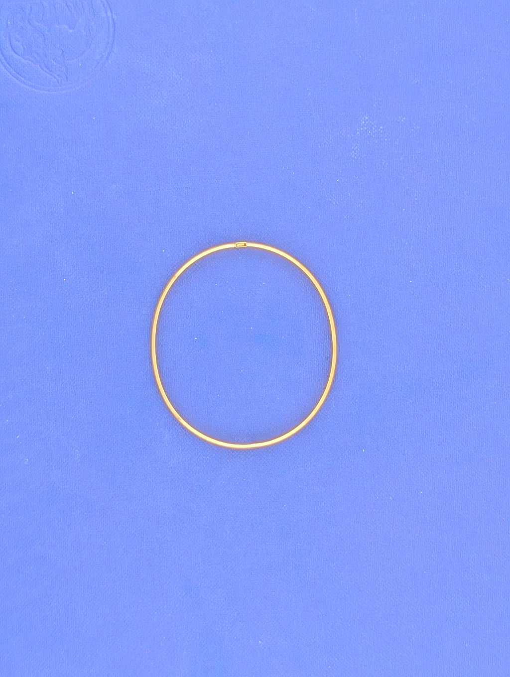 10kt Half Dome small bangle - 3.3g (Copy)