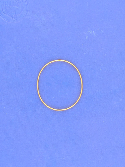10kt Half Dome small bangle - 3.3g