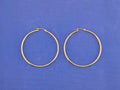 14kt Thin (1.9mm) Hoop Earrings
