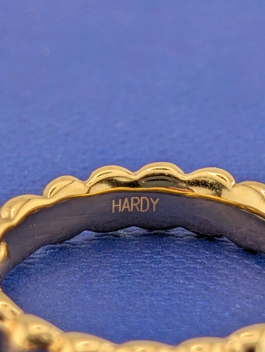 18kt Fluted Band John Hardy Band - 1.8g