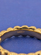 18kt Fluted Band John Hardy Band - 1.8g