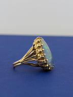 18kt Opal ring - 12.6g